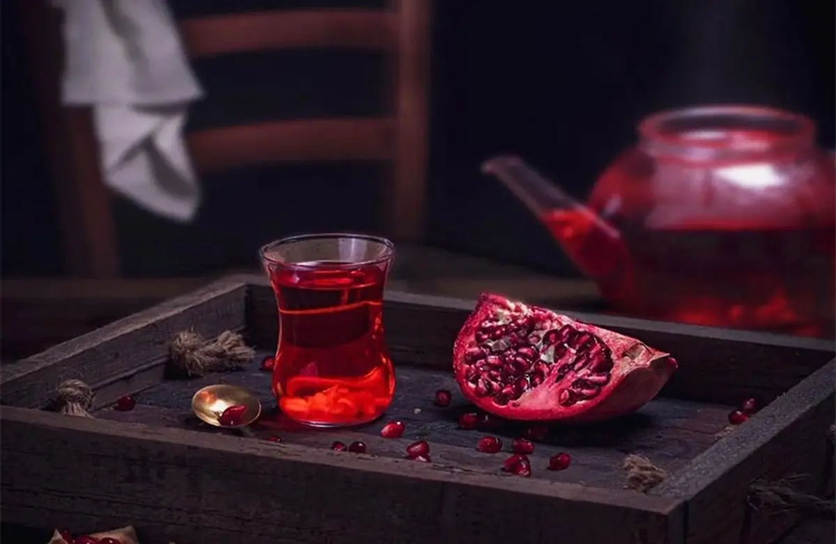 دمنوش انار