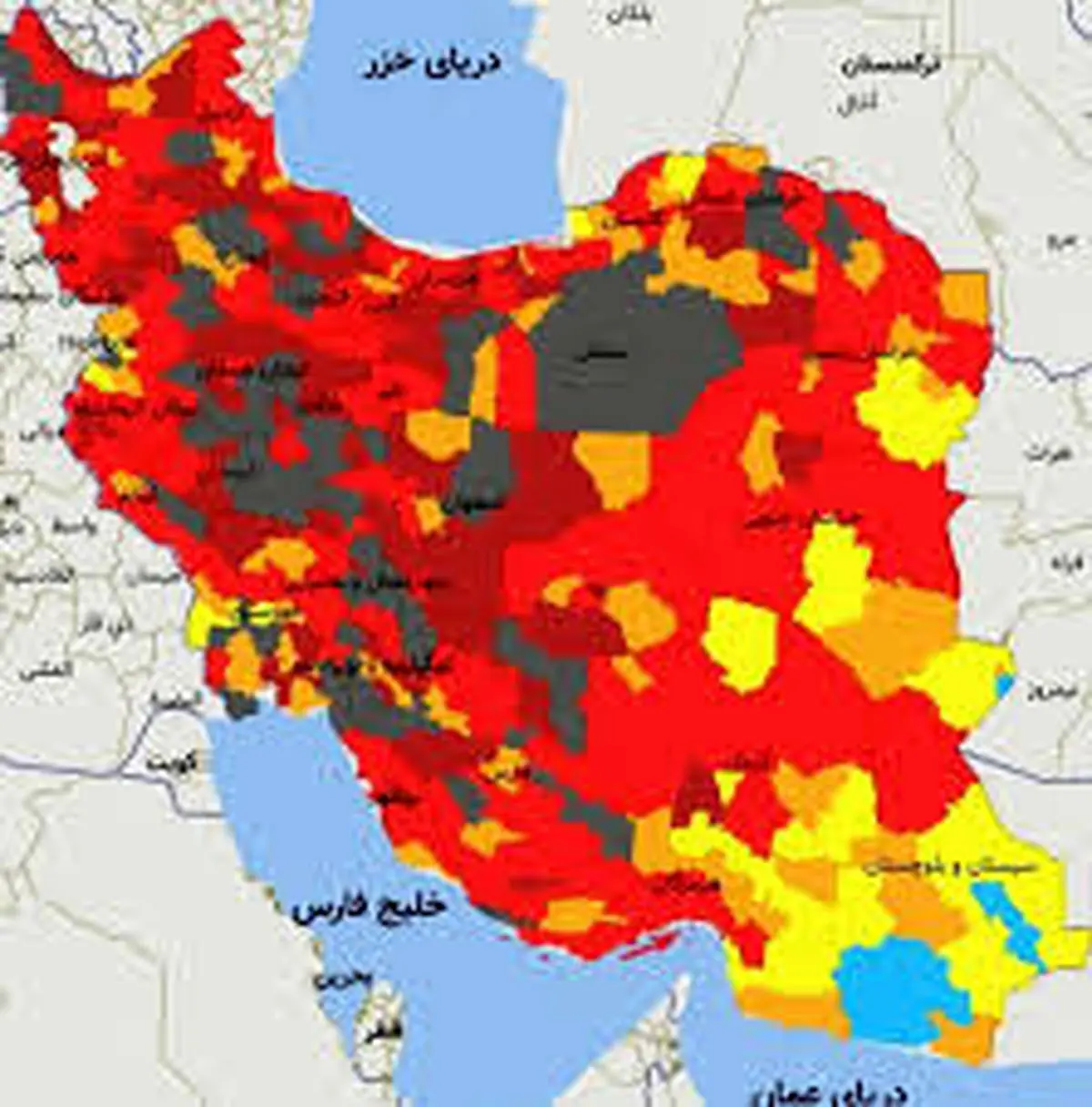 آمار روزانه کرونا