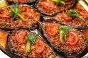 شام چی بپزم | طرز تهیه بادمجان شکم پر مجلسی