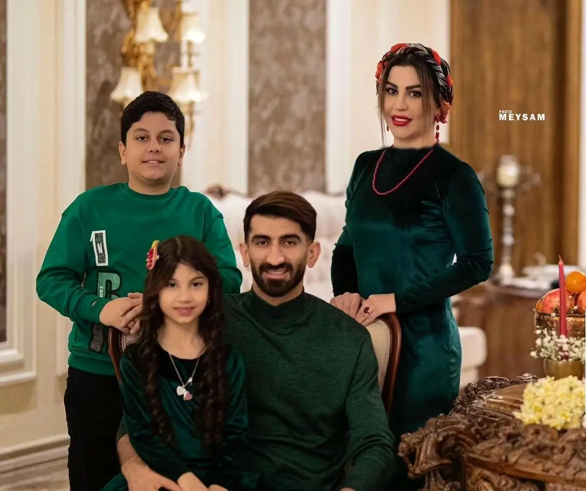 حضور همسر علیرضا بیرانوند در قطر با فرزندانش | خانوم اکرم در قطر توجه کاربران را جلب کرد!