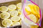 لیمو ترش یخ زده؛ شفابخش خانگی