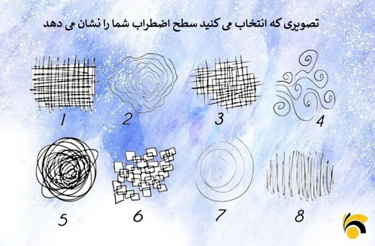 بگو کدوم تصویر و برات جذابه تا بگم چقدر مضطربی | تست شخصیت شناسی