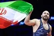 امیرحسین زارع هم طلایی شد! | قهرمانی مقتدرانه کشتی آزاد ایران در آسیا